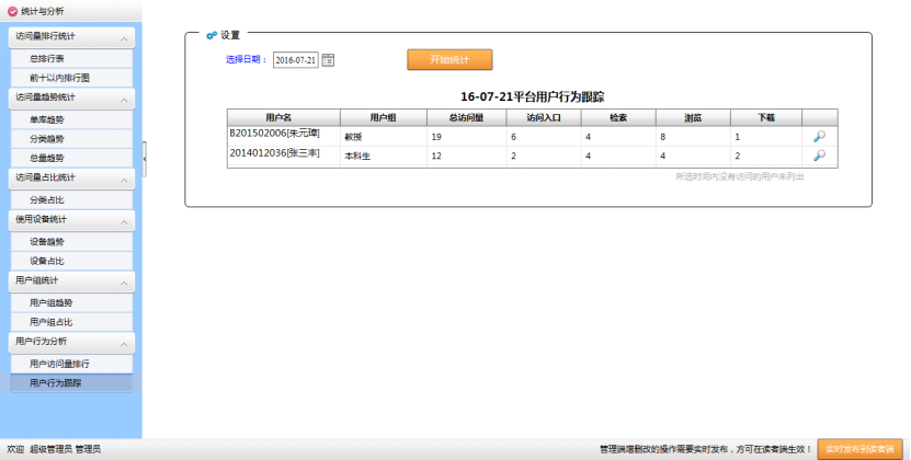 電子資(zī)源統計分(fēn)析系統