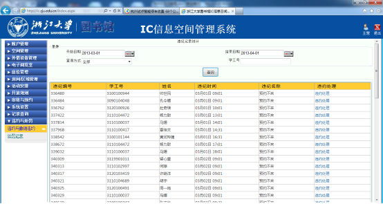 IC學習空間管理系統